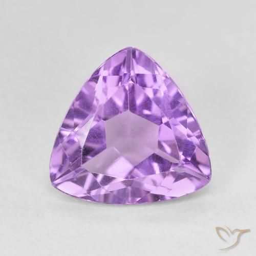 2.75ct Natural Violeta medio Amatista, Trillón, VVS-VS