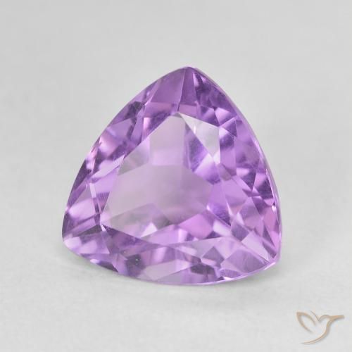 Amatista Violeta iris natural de 3.06 ct, Trillón, VVS-VS