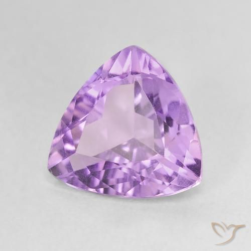 Amatista Violeta iris natural de 2.72 ct, Trillón, VVS-VS
