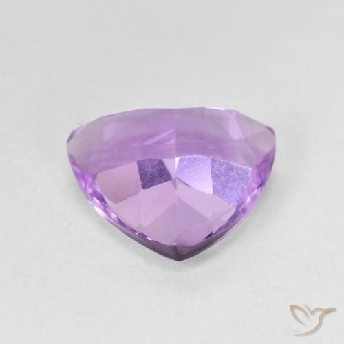 Amatista Violeta iris natural de 2.72 ct, Trillón, VVS-VS