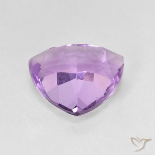 Amatista Violeta medio natural de 3.00 ct, Trillón, VVS-VS