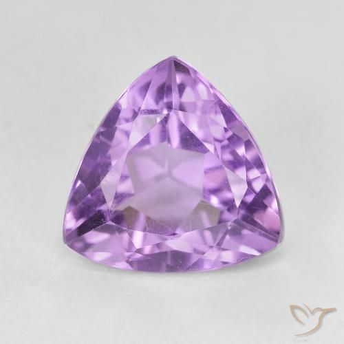 3.08ct Natural Violeta púrpura Amatista, Trillón, VVS-VS