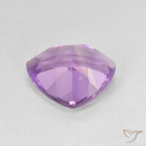 Amatista Violeta iris natural de 2.82 ct, Trillón, VVS-VS