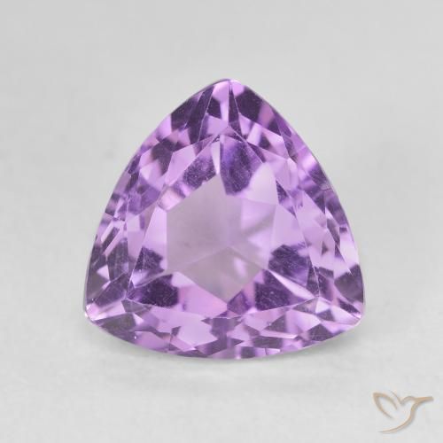 3.13ct Natural Violeta púrpura Amatista, Trillón, VVS-VS
