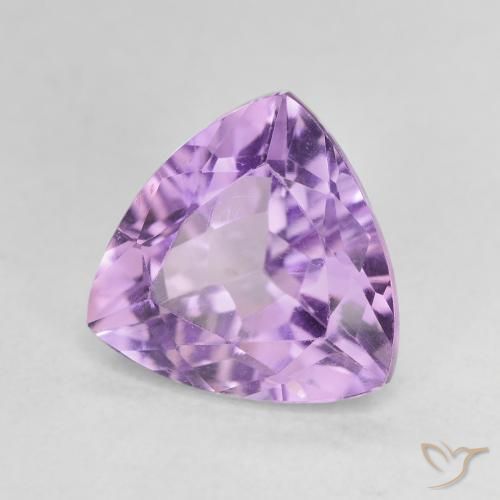 Amatista Violeta púrpura natural de 2.91 ct, Trillón, VVS-VS