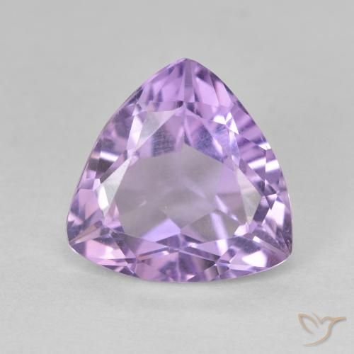 2.87ct Natural Violeta rosado Amatista, Trillón, VVS-VS