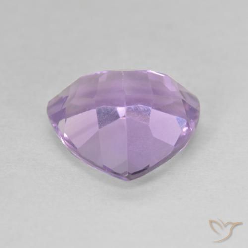 Amatista Violeta rosado natural de 2.87 ct, Trillón, VVS-VS