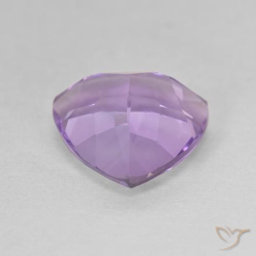 Amatista Violeta rosado natural de 2.94 ct, Trillón, VS