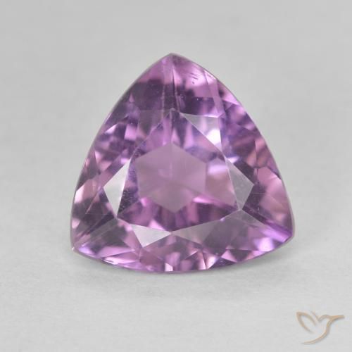 2.72ct Natural Violeta oscuro Amatista, Trillón, VS