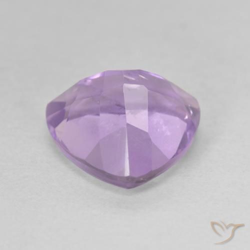 Amatista Violeta rosado natural de 3.12 ct, Trillón, VS