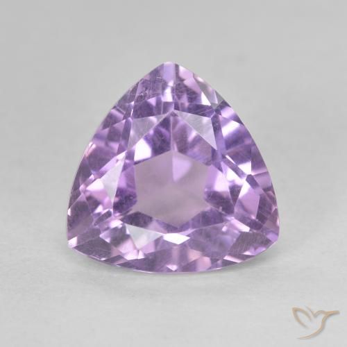 3.01ct Natural Violeta medio Amatista, Trillón, VS