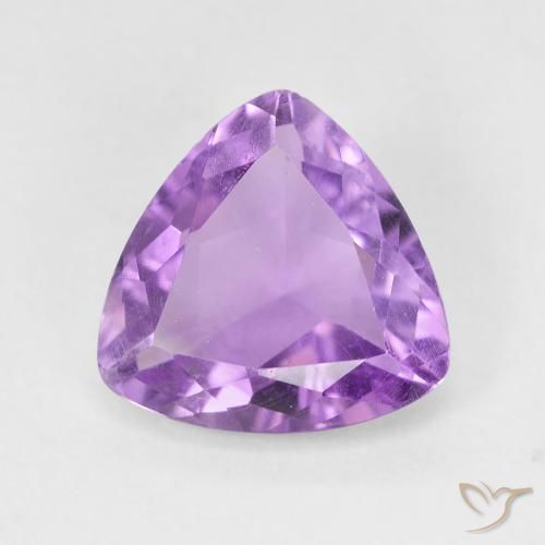 2.60ct Natural Violeta púrpura Amatista, Trillón, VVS-VS
