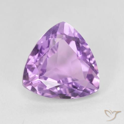 2.93ct Natural Violeta púrpura Amatista, Trillón, VVS-VS