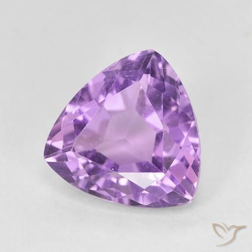 Amatista Violeta púrpura natural de 2.93 ct, Trillón, VVS-VS