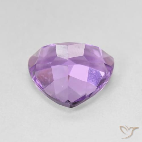 Amatista Violeta púrpura natural de 2.93 ct, Trillón, VVS-VS