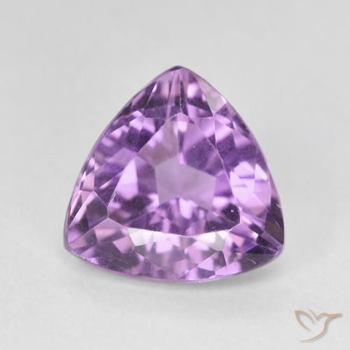 2.91ct Natural Violeta medio Amatista, Trillón, VVS-VS