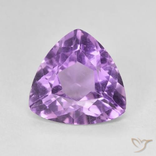 2.75ct Natural Violeta medio Amatista, Trillón, VVS-VS