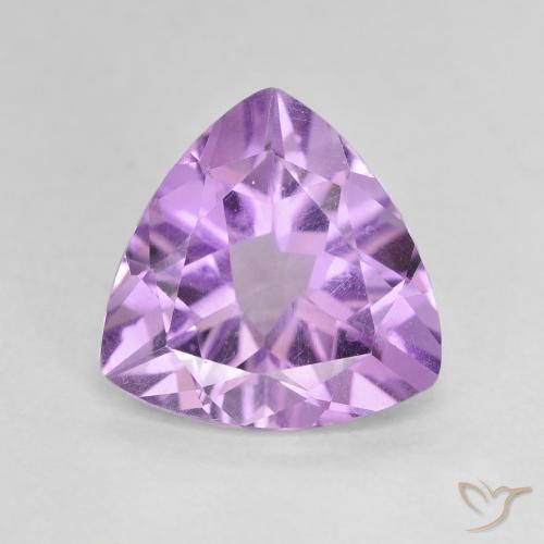 2.64ct Natural Violeta rosado medio Amatista, Trillón, VVS-VS
