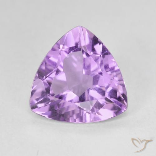 2.75ct Natural Violeta medio Amatista, Trillón, VVS-VS