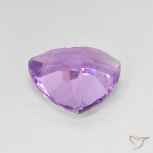 Amatista Violeta medio natural de 2.75 ct, Trillón, VVS-VS
