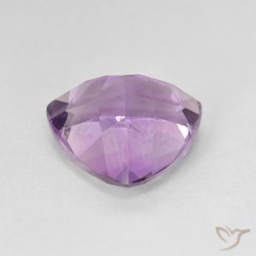 Amatista Violeta rosado natural de 2.92 ct, Trillón, VVS-VS