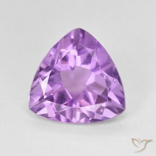 2.70ct Natural Violeta rosado medio Amatista, Trillón, VVS-VS