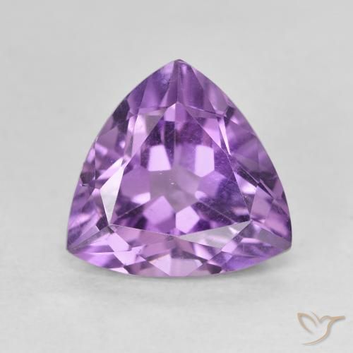 2.82ct Natural Violeta iris Amatista, Trillón, VVS-VS