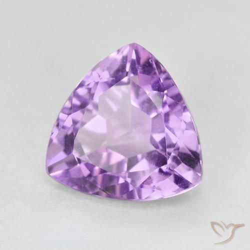 Amatista Violeta iris natural de 2.93 ct, Trillón, VVS-VS