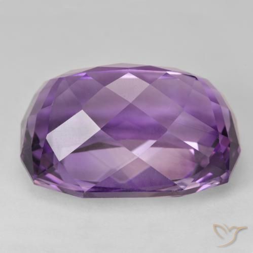 Amatista Violeta púrpura natural de 52.53 ct, Elegante, VVS