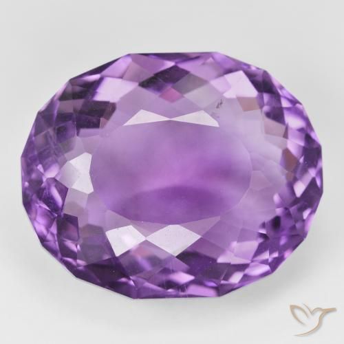 31.24ct Natural Violeta vívido Amatista, Ovalada, VVS-VS