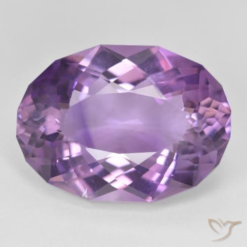21.94ct Natural Violeta púrpura Amatista, Ovalada, VVS-VS
