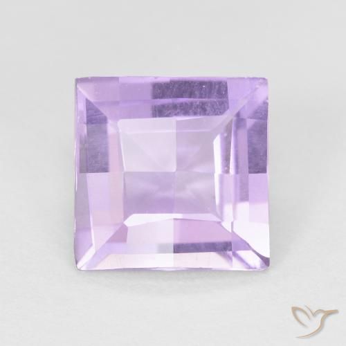1.54ct Natural Violeta iris Amatista, Cuadrado, VVS-VS