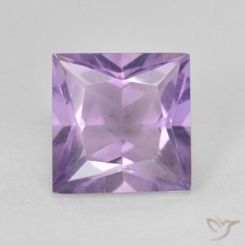 2.29ct Natural Violeta rosado medio Amatista, Cuadrado, VVS-VS