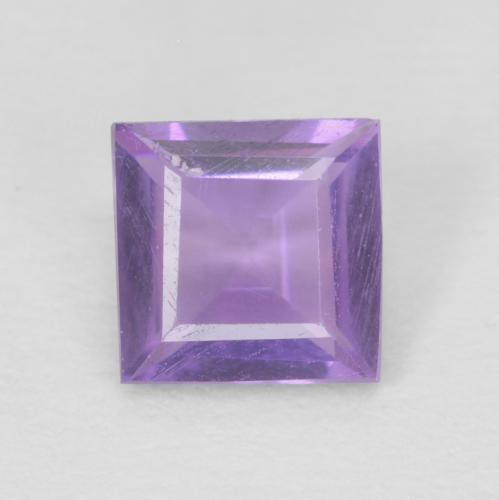 0.37ct Natural Violeta rosado Amatista, Cuadrado, VVS-VS