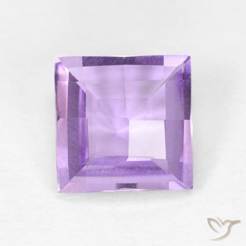 1.42ct Natural Violeta medio Amatista, Cuadrado, SI