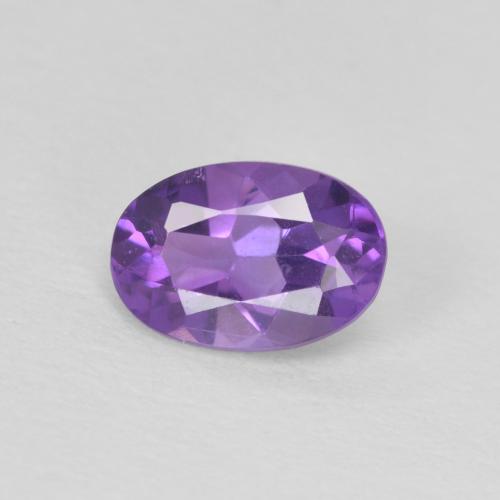 0.43ct Natural Medium Light-Violet Amatista, Ovalada, VS