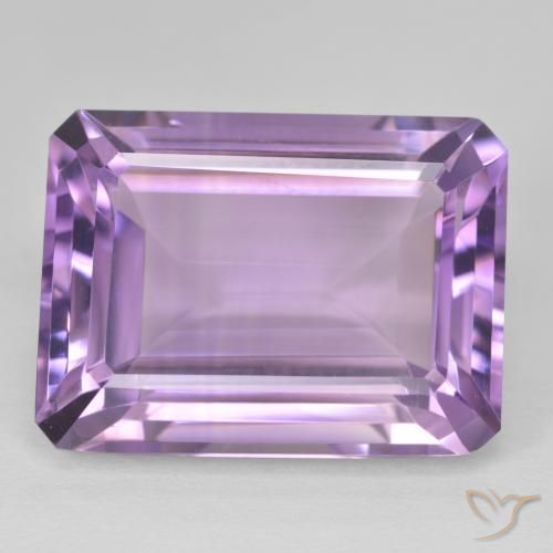 22.52ct Natural Violeta oscuro Amatista, corte esmeralda, VVS