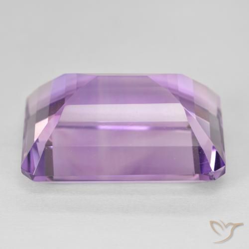 Amatista Violeta oscuro natural de 22.52 ct, Corte Octágono / Esmeralda, VVS