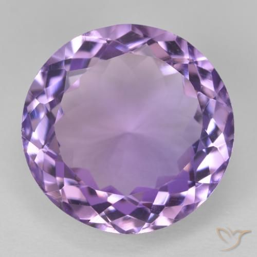 13.96ct Natural Violeta medio Amatista, Redondo, VVS