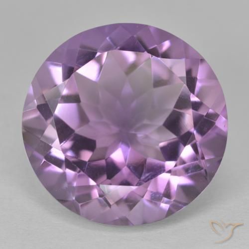 13.34ct Natural Violeta medio Amatista, Redondo, VVS