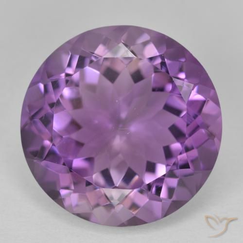 13.24ct Natural Violeta medio Amatista, Redondo, VVS