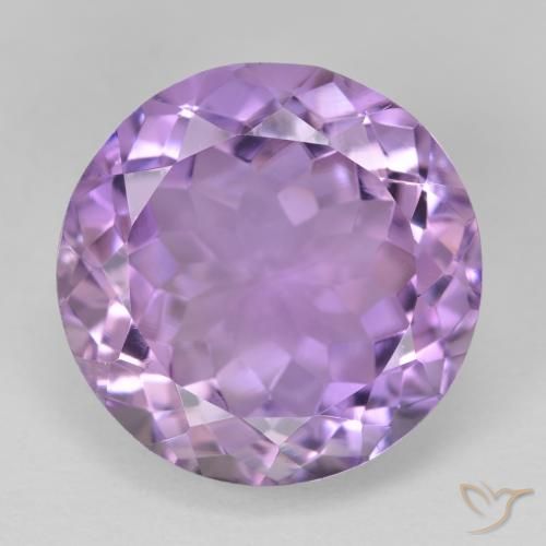 12.13ct Natural Violeta iris Amatista, Redondo, VVS
