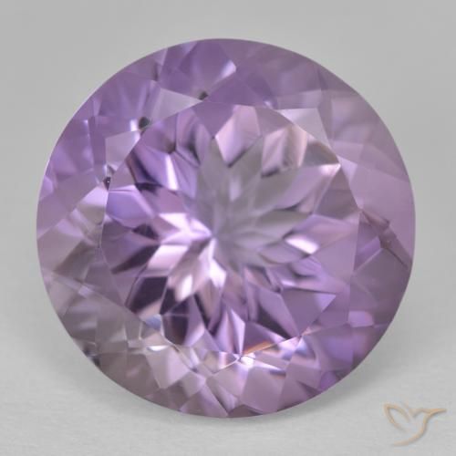 14.14ct Natural Violeta iris Amatista, Redondo, VVS-VS, Photo A