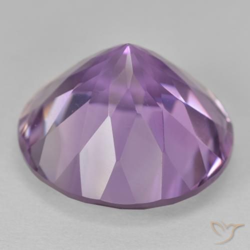 Amatista Violeta iris natural de 14.14 ct, Redondo, VVS-VS