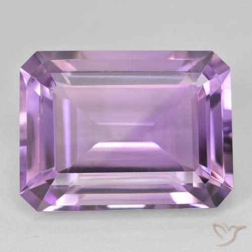 22.71ct Natural Violeta púrpura Amatista, corte esmeralda, VVS