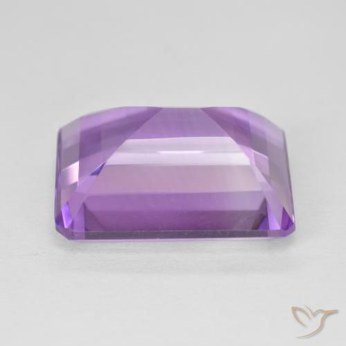 Amatista Violeta rosado natural de 16.17 ct, Corte Octágono / Esmeralda, VVS-VS