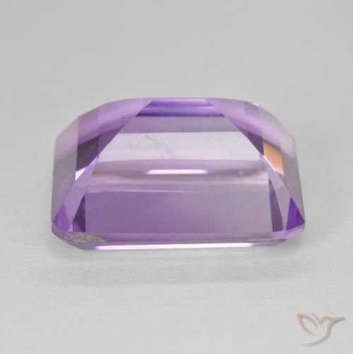 Amatista Violeta rosado natural de 18.72 ct, Corte Octágono / Esmeralda, VVS-VS