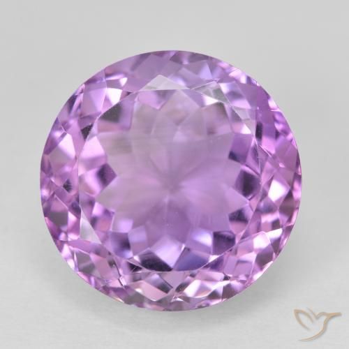 13.33ct Natural Violeta púrpura Amatista, Redondo, VVS