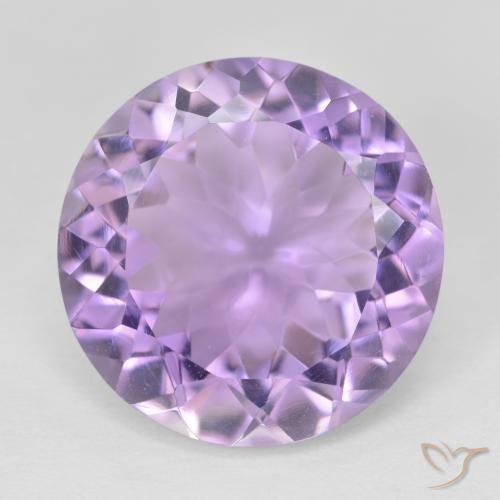 11.38ct Natural Violeta medio Amatista, Redondo, VVS-VS
