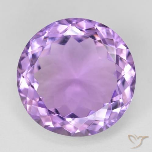 13.48ct Natural Violeta medio Amatista, Redondo, VVS-VS